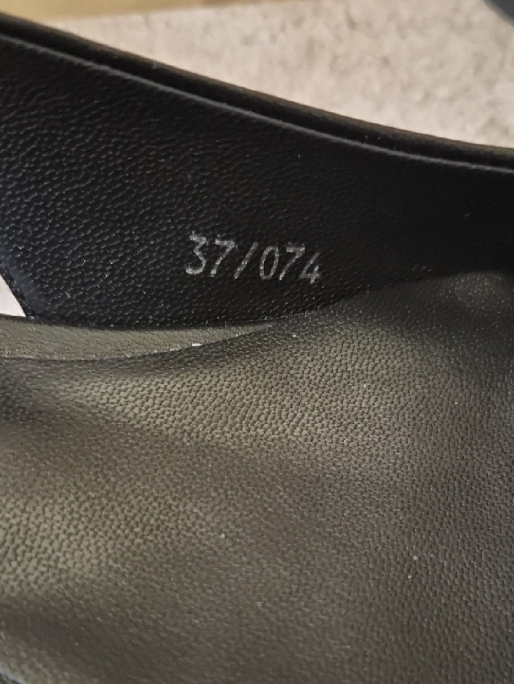 Bruno Premi Black Leather Pearl-Embellished Slingback Flats - Picture 3 of 10